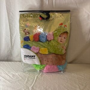 SPIRIT Colorful Caterpillar Baby Bunting Halloween Costume Infant 0-6M EUC